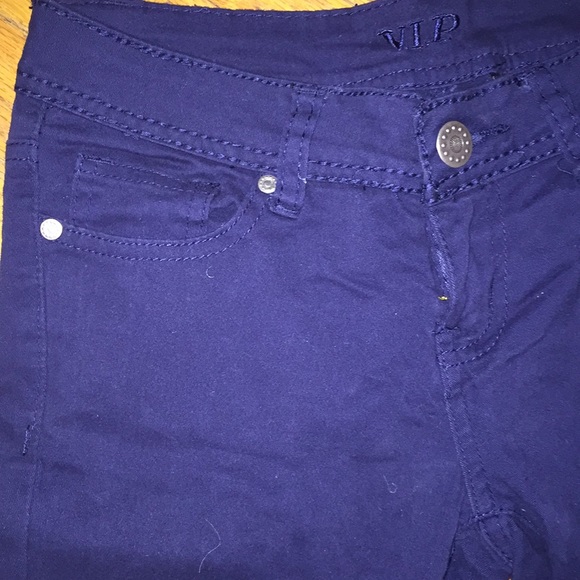 Dark blue skinny pants - Picture 2 of 3